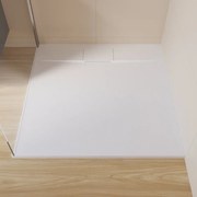 Piatto doccia SENSEA in composito minerale di resina gelificata Neo bianco L 90 x L 90 x H 2.7 cm opaco