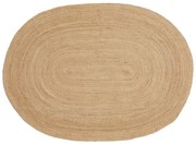 Tappeto di colore naturale in iuta tessuto a mano 140x200 cm Bombay – House Nordic