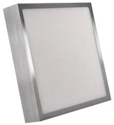 Plafoniera LED LED/21W/230 3000/3500/4000K 22,5x22,5 cm cromo