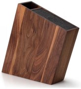 Continente C4251- Portacoltelli con inserto flexi e vano 31x8x24,5 cm noce