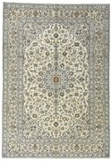 Kashan Tappeto 250 x 360 Beige (Iran) Annodato A Mano