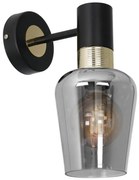 Applique ROMA BLACK 1xE27/60W/230V