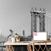 Carta da parati – Grattacieli in bianco e nero a New York