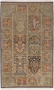 Cashmere Silk Tappeto 100 x 160 (Indian) Annodato A Mano