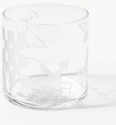 Westwing Crosby Studios, Set di 2 bicchieri fatti a mano Cristal