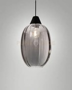 Edison 3519-50-126 vetro fume' completo di cavo x kit luci