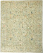 Samarkand Tappeto orientale 240x300 Grigio (Pakistan) Annodato A Mano