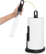 Porta asciugamani da cucina in acciaio nero opaco - simplehuman