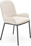 Sedia K481 in tessuto beige