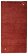 Gabbeh Tappeto persiano 140x70 Rosso (Iran) Annodato A Mano