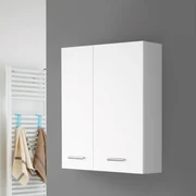 Pensile Portaoggetti 70 Cm Due Ante Feridras "Stella" Bianco Lucido