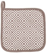 Presine in set in cotone 2 pz Geo – Tiseco Home Studio