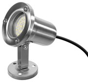 Faro ad immersione per piscine e fontane, IP68 Base MR16