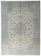 Kashan Tappeto persiano 300x410 Beige (Iran) Annodato A Mano