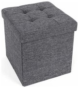 Pouf SULTAN 38x38 cm grigio