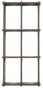 OYOY Living Design - Grid Shelf Small Dark Nature OYOY Living Design