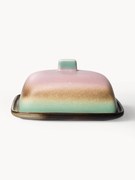 Burriera fatta a mano con smalto reattivo 70's