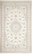 Nain Tappeto 170x270 Beige (Iran) Annodato A Mano