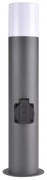 Lampada da esterno con presa DALLAS 1xE27/12W/230V IP44 antracite