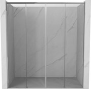 Mexen Rox Duo porte doccia scorrevoli 200 cm, trasparente, cromo - 8C2-200-002-01-00