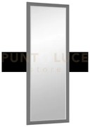 Violetta specchio da parete con cornice liscia con ganci x installa...