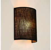 Brilagi - Applique SEMI 1xE27/15W/230V diametro 20 cm nero