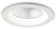 Faretto A Incasso Basic Fi Alluminio Bianco Led 30W 4000K Luce Naturale