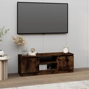 Mobile porta tv con anta rovere fumo 102x30x36 cm
