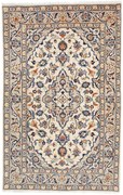 Kashan Tappeto 100x150 Beige (Iran) Annodato A Mano