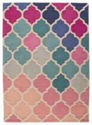 Tappeto in lana rosa 200x290 cm Rosella - Flair Rugs