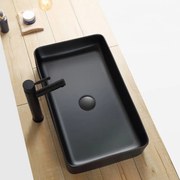 Lavabo da appoggio Denis BLACK MAT