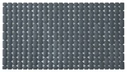 Tappetino antiscivolo doccia grigio 40x73 cm in plastica Spring