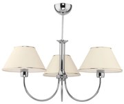 Jupiter 1579 - BG 3 CH - Lampadario a sospensione con supporto rigido BEGAMO 3xE27/60W