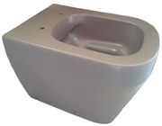 Vaso WC filomuro OLYMPIA CERAMICA tutto evo marrone, sedile escluso P 53 x L 36 x H 42.5 cm