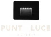 Ghiera stratos 503 in alluminio nero ip65 inc-stratos-503b