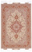 Tabriz Tappeto persiano 150 x 100 Marrone (Iran) Annodato A Mano