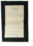 Gabbeh Tappeto 100x160 Beige (Iran) Annodato A Mano