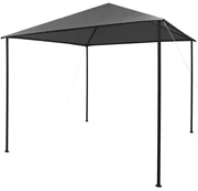 Gazebo 3x3 M Antracite İn Tessuto E Acciaio 180 G/m² /