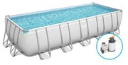Piscina power steel 5612B Bestway filtro sabbia lt/h 5.678 cm 640X274 h.cm 132