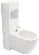 Bidet filomuro Flo Unico KERASAN L 36 x H 100 x P 17 cm bianco