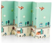 PETITE&MARS - Tappetino da gioco pieghevole CAMPY ELEPHANT&CITY