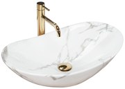 Lavabo da appoggio REA Royal Marmo Shiny