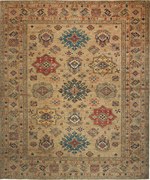 Kazak Tappeto orientale 300 x 250 Beige (Pakistan) Annodato A Mano