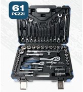 Hyundai 59656 Set Di Utensili 61 Pz In Valigetta