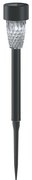 Aigostar - Lampada solare LED LED/0,006W/1,2V 29,7 cm nero 6500K IP44