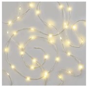 Catena LED natalizia da esterno 120xLED/17m IP44 bianco caldo