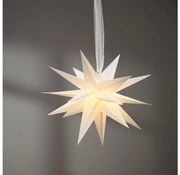 Eglo 411565 - Decorazione natalizia DECEMBER stella 1xE14/25W/230V 35 cm grigio