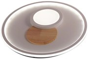 Plafoniera LED SURY Ø 50 cm beige IP20 cct da bianco caldo a bianco freddo con regolazione di temperatura, 4731 lumen