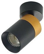 Arcchio - Nikora Round Plafoniera Black/Gold Arcchio