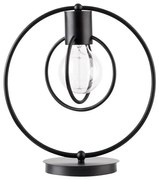 Lampada da tavolo AURA 1xE27/60W/230V nero